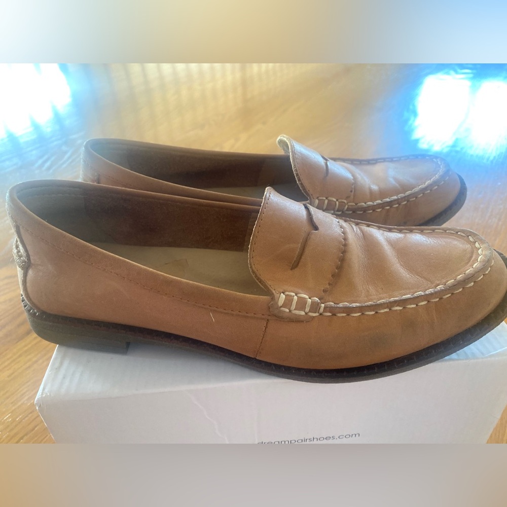 Classic Genuine Leather Brown Loafers